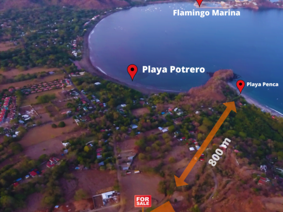 Ocean view lot Playa Potrero