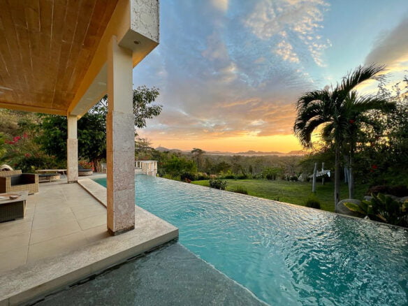 ocean view villa playa potrero