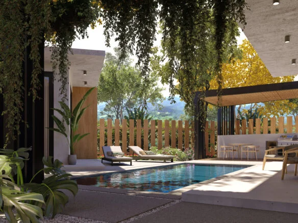 Discover Numandi, Luxury 3 bed Beach Home in nature