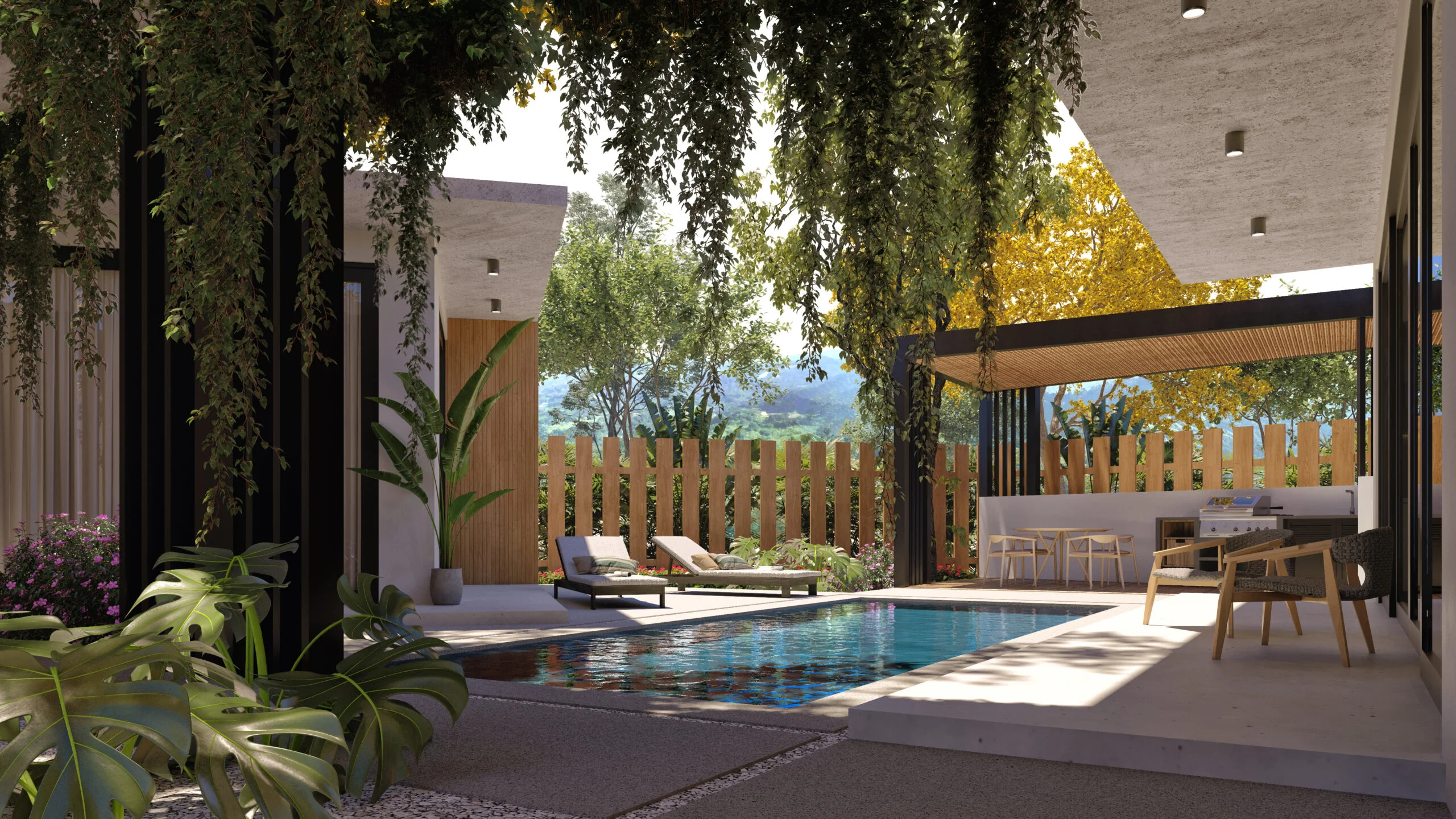 Discover Numandi, Luxury 3 bed Beach Home in nature