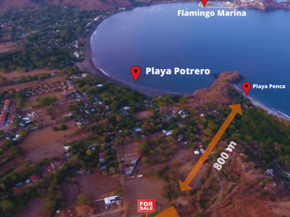 Ocean view lot Playa Potrero